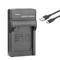 NB-4L / NB-5L USB Battery Charger for Canon - Universal LED Charger - 01111