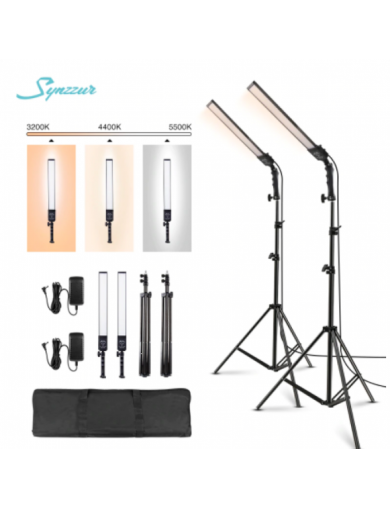 2 × 188 LED Photo Studio Dimmable Fill Light Kit - 6214