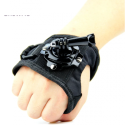 360 Swivel Glove Mount Wrist Strap for GoPro, SJCAM, Xiaomi Yi & Action Cameras – Size L - 21312