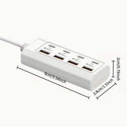 8-Port USB Charging Hub (4× USB-A + 4× USB-C) 25W Fast Charging - 32541