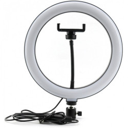 10" LED Ring Light for Phone – Dimmable Selfie & Live Makeup Video Fill Light - 6132