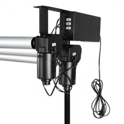 Motorized Background Support System – Wall / Ceiling / Stand Mount – Dual Drive with Remote Control - 6219