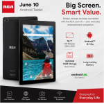 RCA Juno 10 Tablet 10.1" Android Tablet – 1GB RAM / 16GB Storage